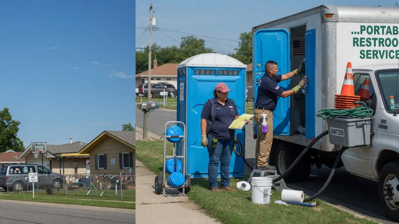 Portable Toilet Rental in Milton, KS near me